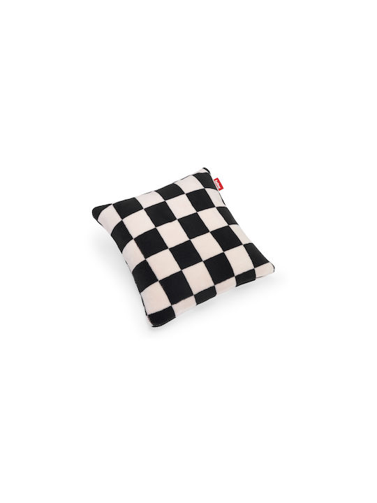 Fatboy Sofa Cushion Black Ecru 50x50cm
