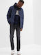 Men's Jeans Pants with Slim Fit Washed Black