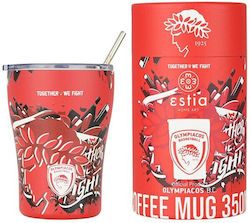 Estia Coffee Mug Save The Aegean 350ml Olympiacos BC Edition Together We Fight