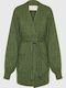 Long Women's Cardigan Green