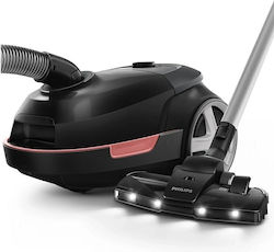 Philips 6000 Series 900W Bagged Black Vacuum Cleaner