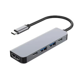 ATC USB-C Dockingstation mit HDMI 4K PD (06.005.0106)