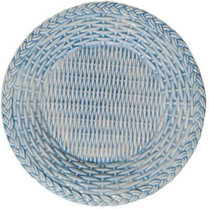 Tuscan Ceramics Teller Wüste Keramik Blau 22cm 4Stück