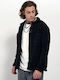 Men's Cardigan with Buttons Black