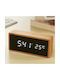 Tabletop Digital Clock LED Wooden with Alarm Clock White 87007WDC90CL