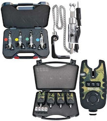 Set 4 Illuminated Swingers + 4 Tli21 Baracuda Alarms