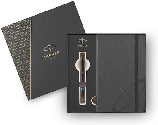 Parker Monochrome Pen Set Ballpoint Medium Blue (in a paper cassette)