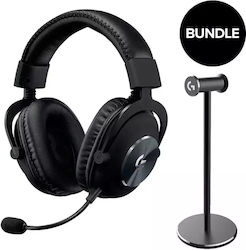 Logitech Pro X 2 Lightspeed & Premium Headset Stand Wireless Over Ear