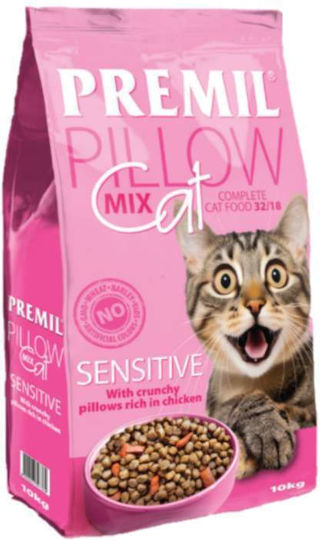 Pillow Mix Cat Dry Food with Chicken 10kg
