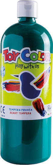 Toy Color Superwashable Τέμπερα Ζωγραφικής Primary Emerald Πράσινο σε Μπουκάλι 1000ml