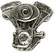 Metall-Motor-Pin-Abzeichen