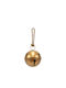 Hanging Ball Ornament Ornament Gold 13cm