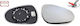 Spiegelglas 09 Beheiztes Konvexglas Seat Leon 05-13 6j0857522h Rechts 1 Stück