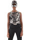Women's Blouse Sleeveless Black