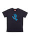 Παιδικό T-shirt Μαύρο Screaming Hand