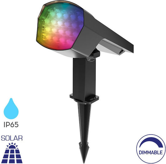 Braytron Spiked Lampă Solară 12W IP65
