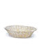 ArteLibre Decorative Basket Wicker White 50x40cm