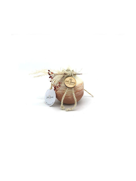 LiebeQueen Tabletop Lucky Charm Pomegranate Orange Ceramic 5.5x7cm 1pcs