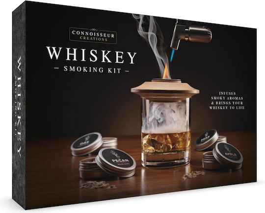 Source Whiskey Smoking Kit – Σετ Καπνίσματος Ουίσκι Καπάκι & Επαναγεμιζόμενο Φλόγιστρο