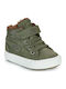 Kids Sneakers High Khaki