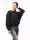 Guess Women's Sweatshirt Black