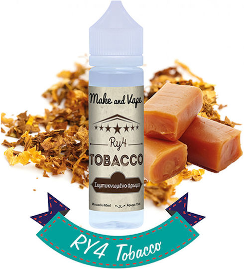 VDLV Flavor Shot 15ml/60ml 1τμχ Ry4 Tobacco