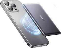 Torras Ultra Thin 5000mAh 18W Γκρι Torras Ultra Thin 5000mAh 18W Γκρι