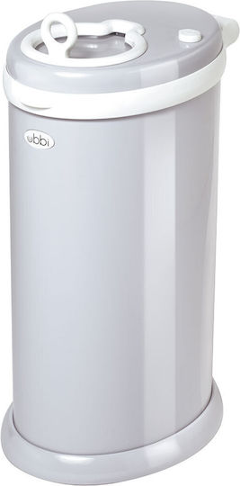 Ubbi Diaper Disposal Bin Grey