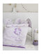 Nima Magical Unicorn Βρεφικό Κουβερλί Βαμβακερό Λιλά 100x140cm