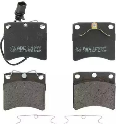 Vw Transporter Iv Chassis Brake Pads 70xd Ate 13046028392