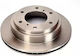 Disc de frână Brembo Mitsubishi Pajero III V7 W V6 W 09a45011