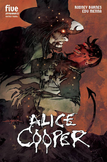 Alice Cooper 5 Cvr A Sayger, Том. 5 Капак и циферблат Alice Cooper 5 Cvr A Sayger, Том. 5 Капак и циферблат