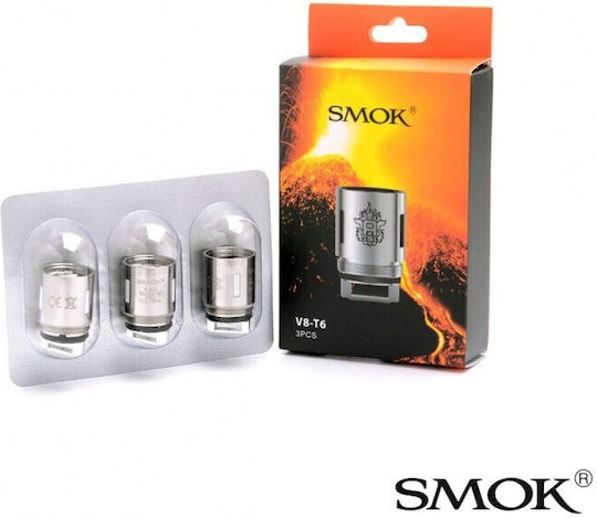 Smok V8 Baby Coil X4 Αντιστάση Ηλεκτρονικών Τσιγάρων 0.15ohm (DL)