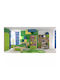Wellen-Eiche-Limette Kinderzimmer-Set 110x190