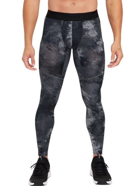 Nike Pro Dri-fit Men's Sports Long Leggings Black