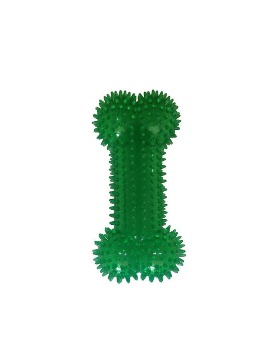 Pet Interest Dog Toy Rubber Bone Green Pet Interest Dog Toy Rubber Bone Green