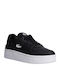 T-clip Γυναικεία Flatforms Sneakers Μαύρο