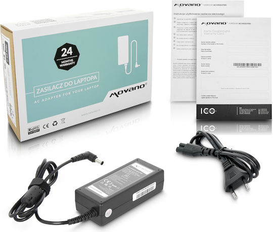 Movano 19,5V 3,3A 6,5x4,4 Pin 65W Netzteil Sony