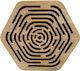 Proacoustics Hexa Wood Maze Audio Treatment Panel (1 Piece) 43.5cm x 39cm