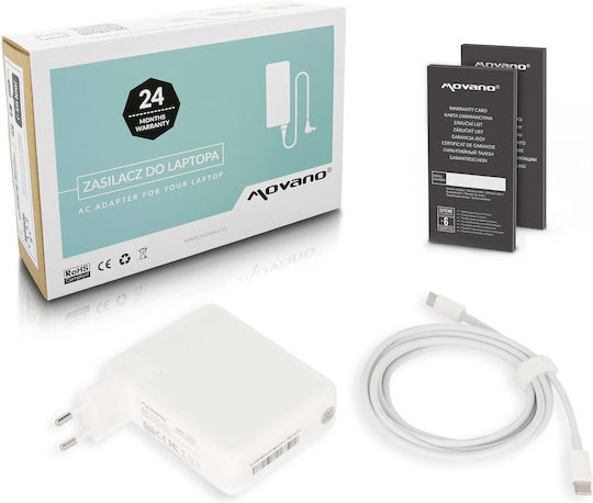 Movano 140w Usb Type C Usb-c Power Supply White