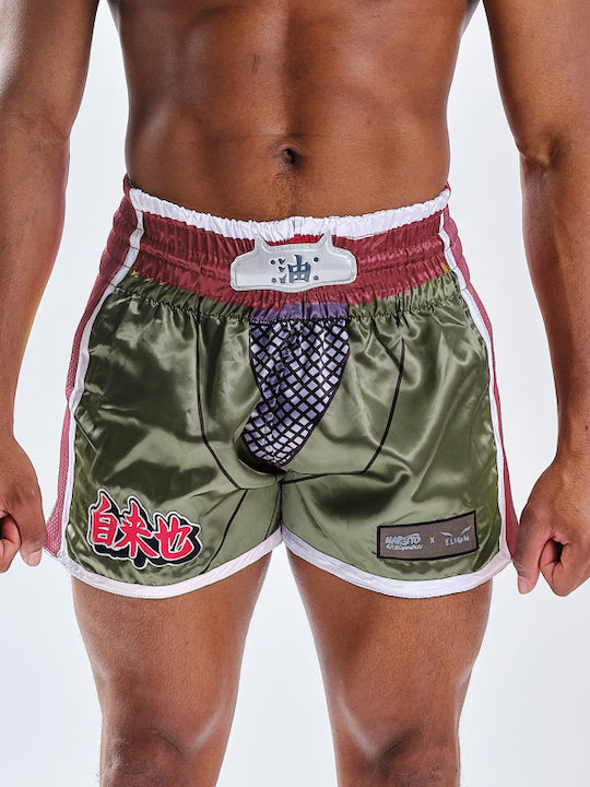 Elion Ανδρικό Σορτσάκι Kick/Thai Boxing Πράσινο