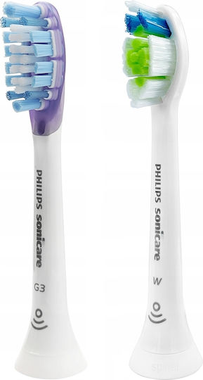 Philips Diamondclean + Sonicare G3 Zahnfleischpflege Elektrische Zahnbürstenaufsätze 2 Stück
