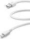 Cellular Line USB-A la Cablu Lightning Alb 0.6m