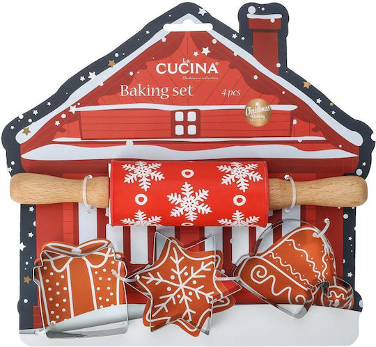 Next Weihnachtlicher Nudelholz L24xB23xD4.5cm.