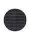 Beauty Home Antirutsch Rund Teppich Shaggy Anthrazit Φ160cm