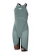 Speedo Детски Бански Една част Country Green, Black, Nectarine