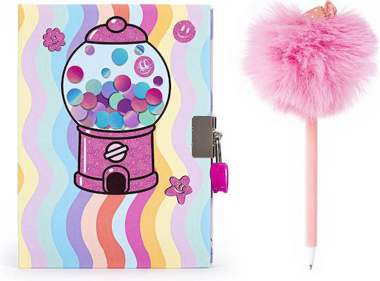 Tri-Coastal Design Caiet Candy Cu Caiet și Lacăt Multicolor