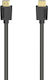 HAMA Cablu Flat HDMI De Sex Masculin - HDMI De Sex Masculin 5m Negru