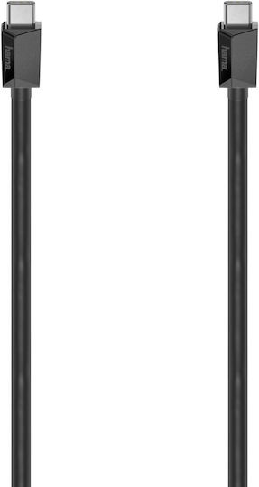 HAMA Cablu Video Plat USB 3.2 USB-C Masculin - USB-C 100W Negru 1.5m 00200649