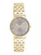Oozoo Vintage Women's Watch with Gold Metal Bracelet